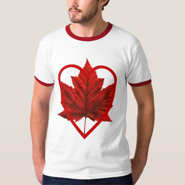 Camisetas de Canadá Regalos recuerdos de Camisetas (Anverso)