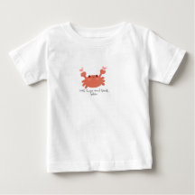 Camisetas de cangrejo lindos 
