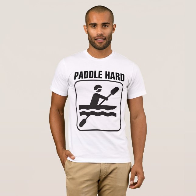 Camisetas de CANOA CANOE PADDLE HARD (Anverso completo)