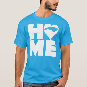 Camisetas de Carolina del Norte Home Heart State