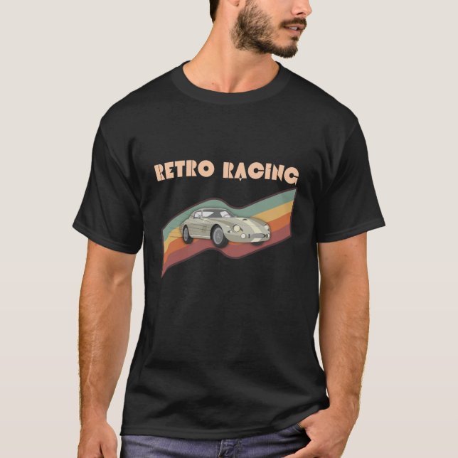 camisetas de carreras retro (Anverso)