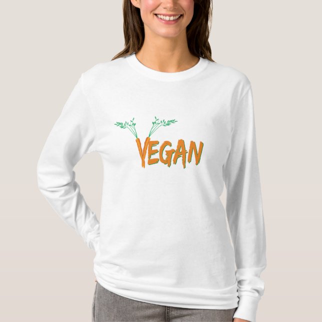 Camisetas de Carrot Vegan Organic Planet (Anverso)