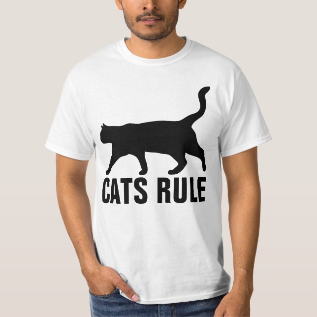 Camisetas de CATS RULE (Anverso)