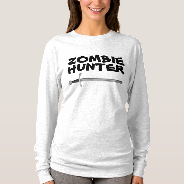 Camisetas de CAZADOR DE ZOMBIES (Anverso)