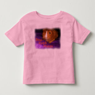 Camisetas de cerdo de Guinea con ojos de bug