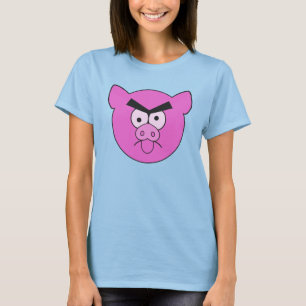 Camisetas de Cerdo Loco - elegir estilo y color