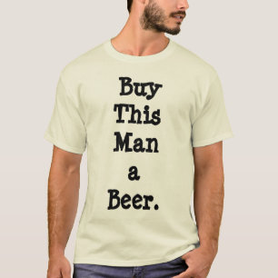 Camisetas de cerveza - Compra a este hombre un col