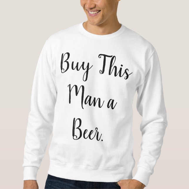 Camisetas de cerveza - Cómpralo a este hombre (Anverso)