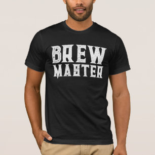 CAMISETAS DE CERVEZA MAESTRA DE BREW
