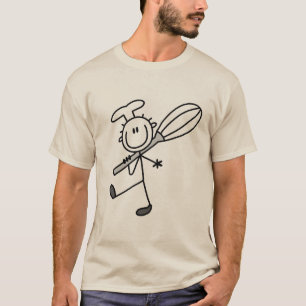 Camisetas de Chef con Figura de Palitos y Batidor