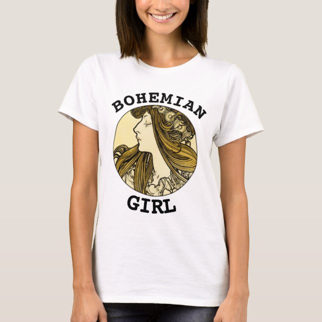 CAMISETAS DE CHICA BOHEMIANO (Anverso)