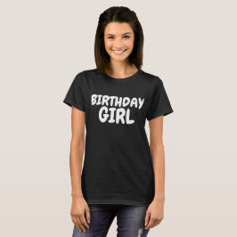CAMISETAS DE CHICA DE CUMPLEAÑOS