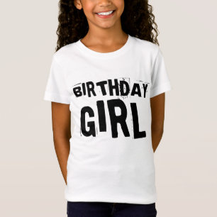 CAMISETAS DE CHICA DE CUMPLEAÑOS
