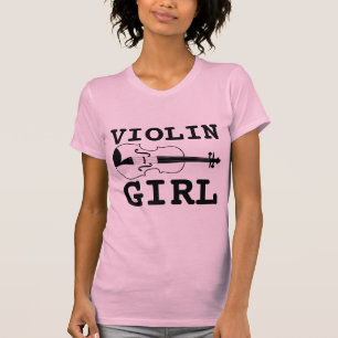CAMISETAS DE CHICA DE VIOLÍN