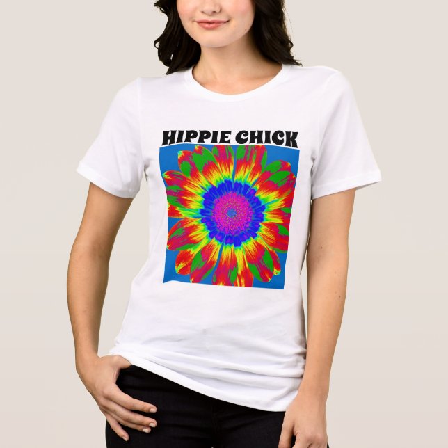 CAMISETAS DE CHICA HIPPIE (Anverso)