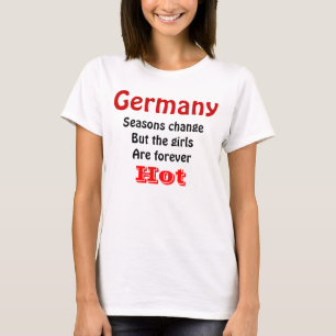 Camisetas de chicas calientes de Alemania