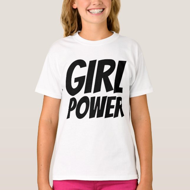 Camisetas de Chicas chicas POWER (Anverso)