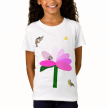 Camisetas de Chicas de Springtime Friends