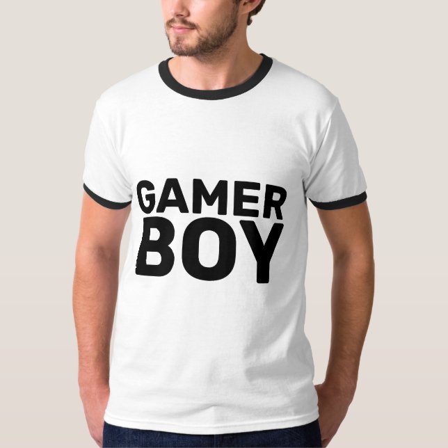CAMISETAS DE CHICO DE JUEGOS (Anverso)