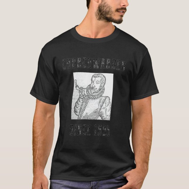Camisetas De Churchwarden Para Fumadores De Tuberí (Anverso)