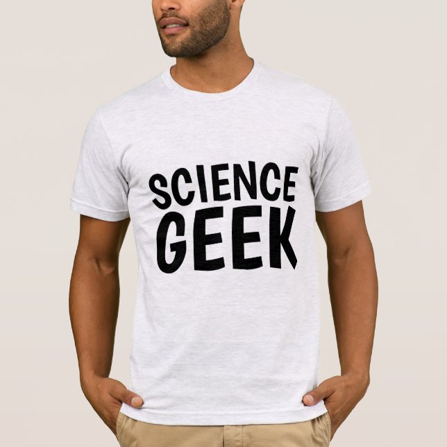 CAMISETAS DE CIENCIA GEEK (Anverso)