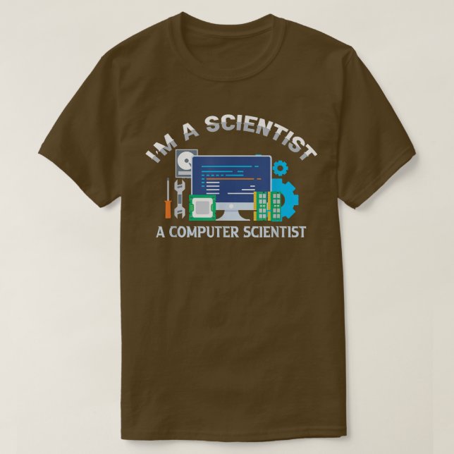 Camisetas de ciencias de la computación Soy ingeni (Diseño del anverso)