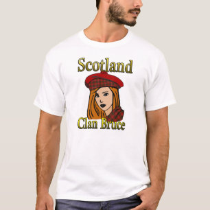 Camisetas de Clan Bruce Tartan Scotland