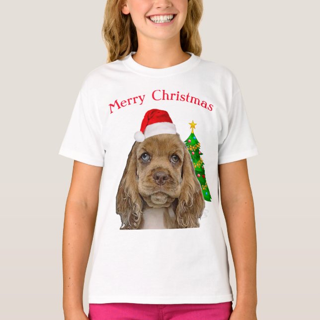 Camisetas de Cocker Spaniel (Anverso)