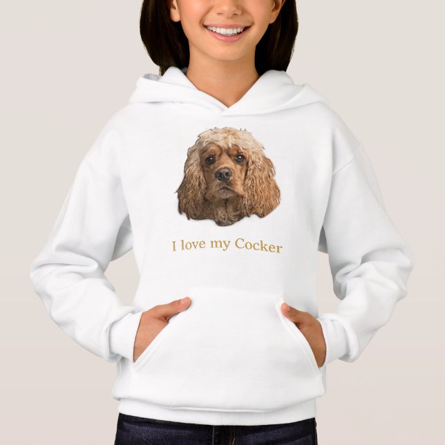 Camisetas de Cocker Spaniel (Anverso)