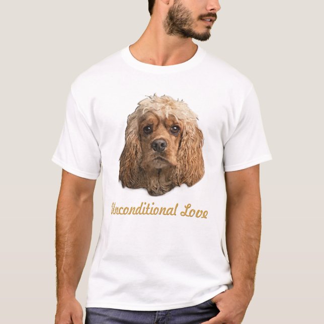 Camisetas de Cocker spaniel (Anverso)