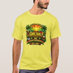 camisetas de coincidencia de ambiente de Jamaica