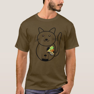 Camisetas de Coins-CAT On Dark Canva