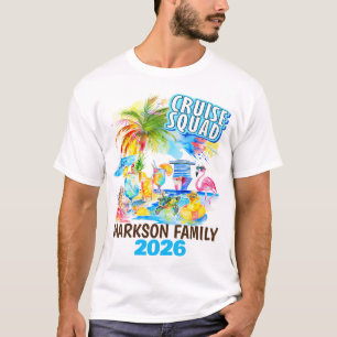 Camisetas de color acuático personalizadas de cruc