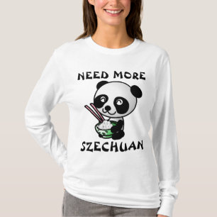 Camisetas de comida china de SICHUÁN