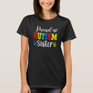 Camisetas de Conciencia del Autismo de Hermana Org