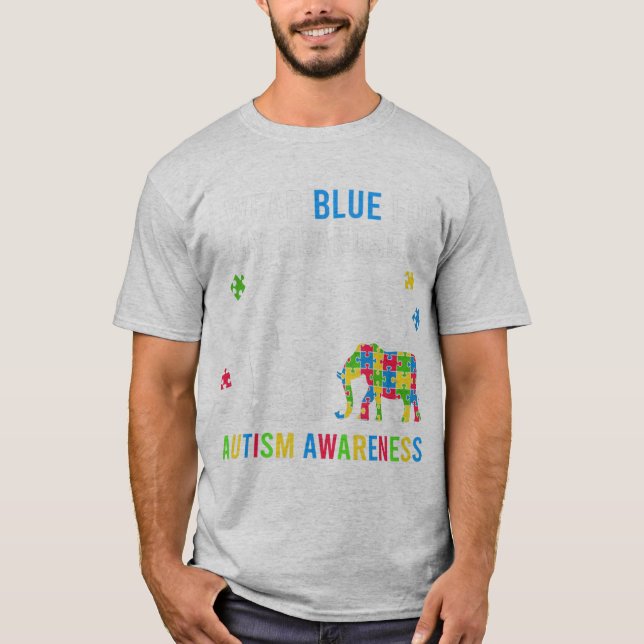 Camisetas De Concienciación Sobre El Autismo Para  (Anverso)