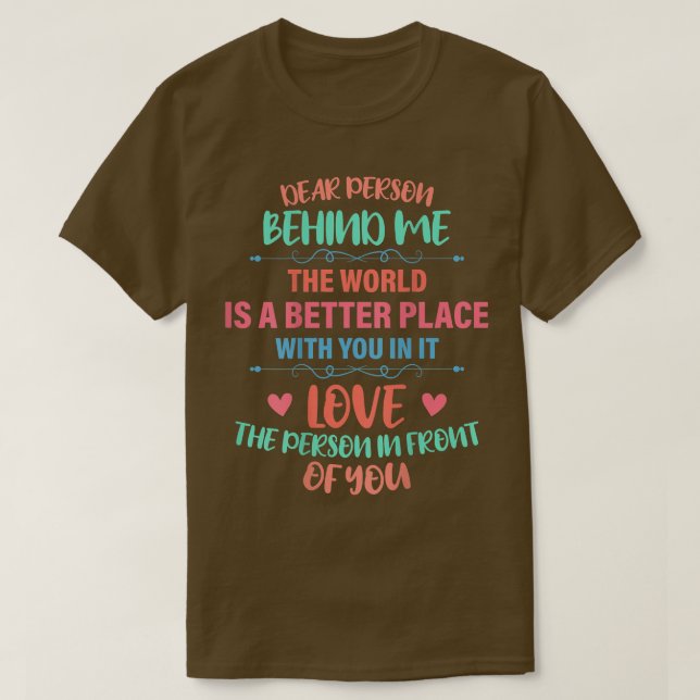 Camisetas de concientización sobre la salud mental (Diseño del anverso)