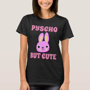 Camisetas de conejito lindo pero PSICÓPATA
