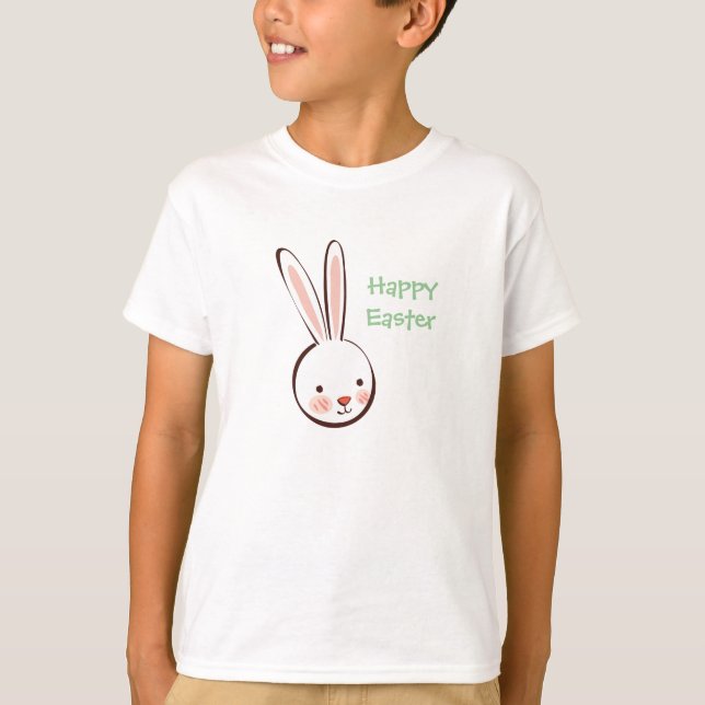 Camisetas de Conejo de Pascua (Anverso)