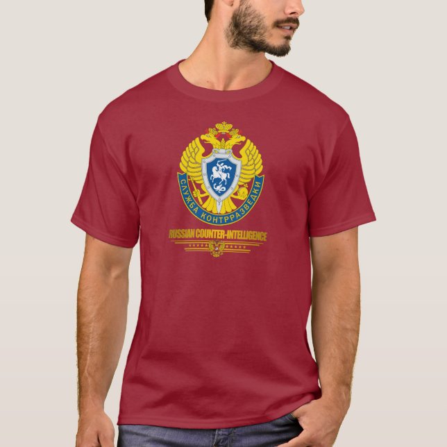 Camisetas de contrainteligencia rusos (Anverso)