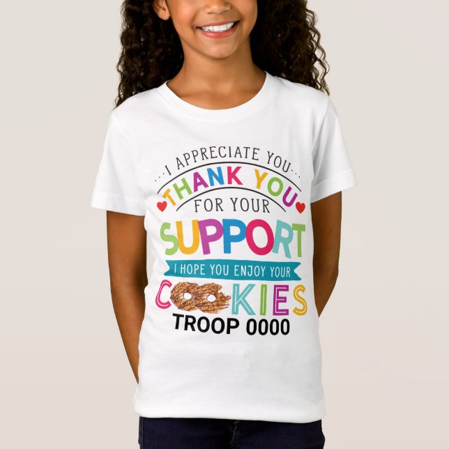 Camisetas de cookies tropicales coincidentes para  (Anverso)