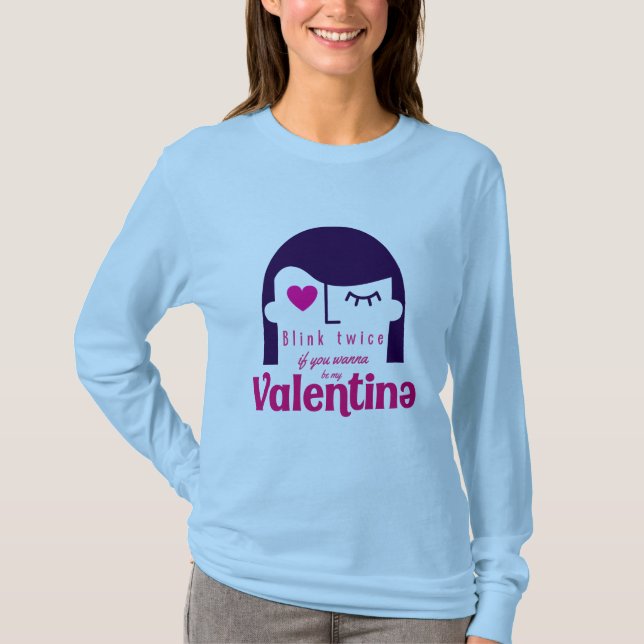 Camisetas de correspondencia de parejas día de San (Anverso)
