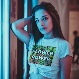 CAMISETAS DE CORRIENTE DE FLOWER DAISY MUJERES MAM