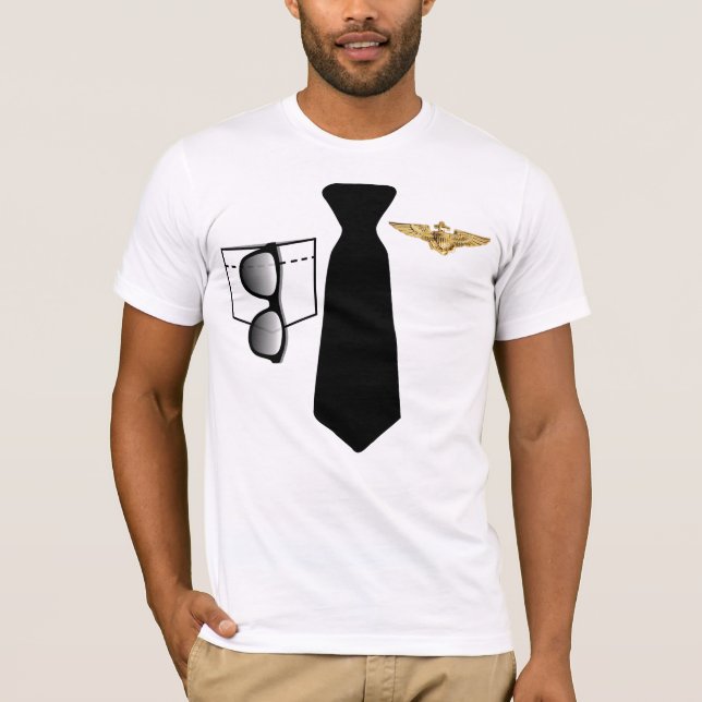 CAMISETAS DE COSTUMO DE CAPITÁN PILOTO (Anverso)