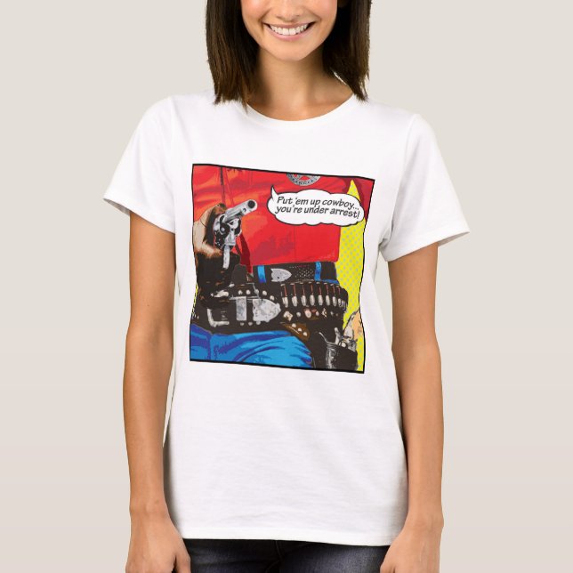 Camisetas de Cow Boy, (Anverso)