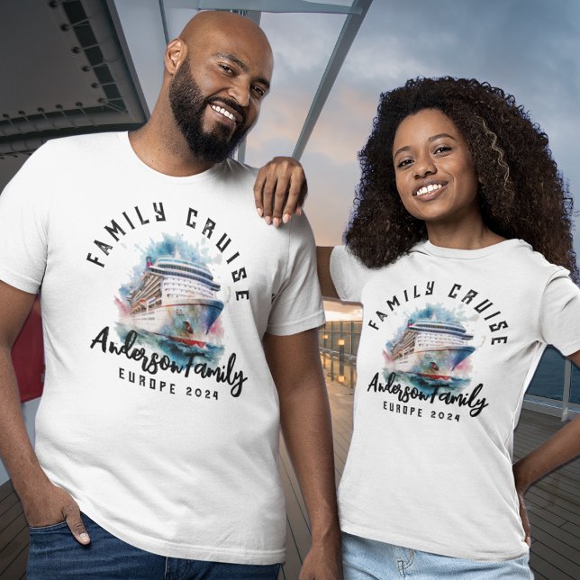 Camisetas de crucero familiares que coinciden con  (Subido por el creador)