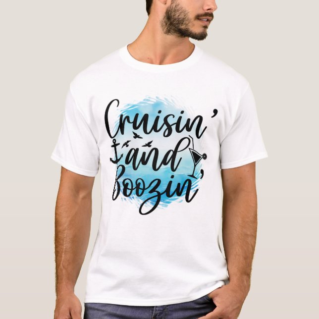 Camisetas de crucero y crucero Boozin (Anverso)