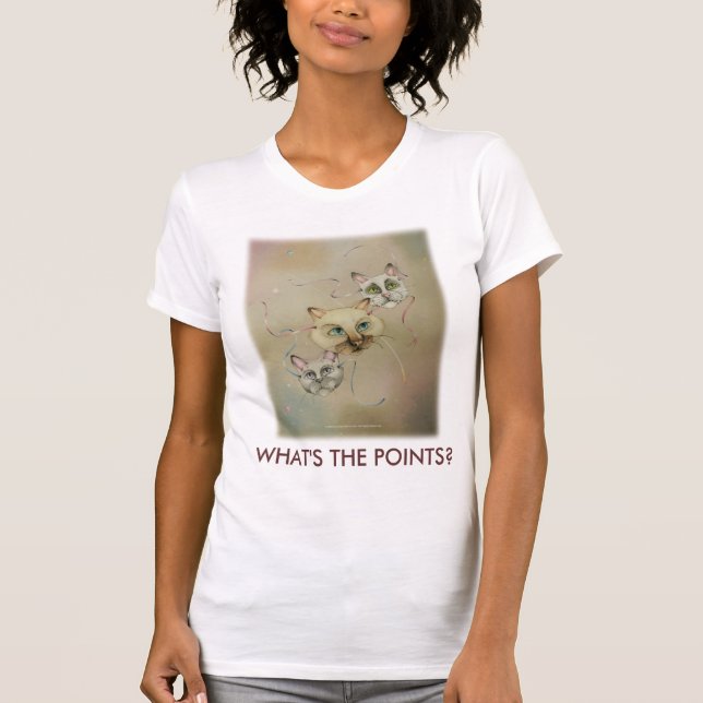 Camisetas de cuello redondo - What'sThePoints (Anverso)