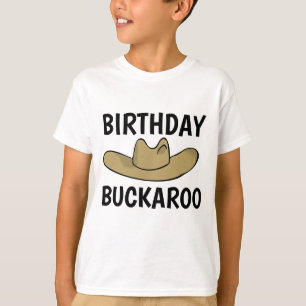 Camisetas DE CUMPLEAÑOS, BUCKAROO