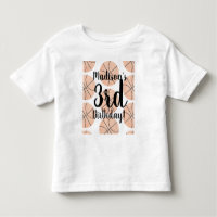 Camisetas de cumpleaños de baloncesto con acuarela
